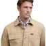Barbour Lingfield Canvas Overshirt Dark Stone