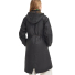 Barbour Long Cannich Wax Jacket Olive/Classic - Backside