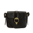 Barbour Mini Rosa Leather Crossbody Bag Black - Front