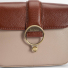 Barbour Mini Rosa Leather Crossbody Bag Pebbled Pink/Brown