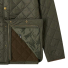 Barbour Powell Quilted Jacket Sage - Fleece lining