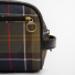 Barbour Tartan Washbag Classic/Beacon - Zipper detail