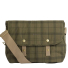 Barbour Transport Riever Crossbody Bag Dusky Green - Front