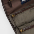 Barbour Wax Hanging Washbag Olive/Beacon - Inside pockets