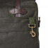 Filson-24-Hour-Tin-Cloth-Briefcase-Otter-Green-with-keyring-in-back-pocket