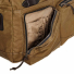 Filson 48-Hour Tin Cloth Duffle Bag Dark Tan front pocket left