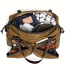 Filson 48-Hour Tin Cloth Duffle Bag Dark Tan packed