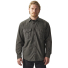 Filson Alaskan Guide Shirt Dark Heather Gray front wearing