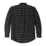 Filson Alaskan Guide Shirt Heather Gray/Black Plaid back