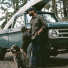 Filson Alaskan Guide Shirt Ottergreen/Black lifestyle