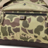 Filson All-Weather 50L Duffle Tundra/Shrub/Camo Exterior snap-flap pocket