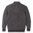 Filson Bristol Shawl Neck Sweater Grey Heather/Dark Charcoal back
