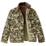 Filson Canvas Outfitter Jacket Tundra Shrub Camo front open