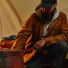 Filson Clarkston Jac-Shirt Labrador Brown lifestyle in tent