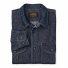 Filson Denim Guide Shirt Rinse Indigo folded