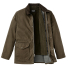 Filson Dry Wax Mile Marker Coat Burnt Olive with Wool Vest Liner (sold separately)