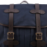Filson Rugged Twill Field Bag Medium Navy front detail