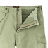 Filson Field Cargo Shorts Washed Fatigue Green Button-close waistband and zippered fly