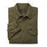 Filson Field Flannel Shirt Otter Green folded