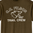 Filson Frontier Graphic T-Shirt Military Olive/Trail logo detail