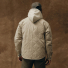 Filson Insulated Flannel Shirt Warm Khaki wearing back