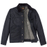 Filson Insulated Short Cruiser Harbor Blue front-open with PrimaLoft-Gold insulation
