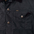 Filson Insulated Short Cruiser Harbor Blue slotted-and-flapped-protected-chest-pockets