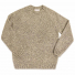 Filson Irish Wool 5 Gauge Sweater Natural/Brown Melange front