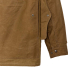 Filson Lined Tin Cloth Cruiser Jacket Dark Tan double-layer back with full-width reach-trough pocket
