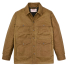 Filson Lined Tin Cloth Cruiser Jacket Dark Tan front
