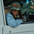 Filson Logger Cap Green Camo/Any Weather lifestyle women in truck
