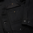 Filson Mackinaw Wool Cruiser Dark Navy detail front pocket
