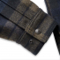 Filson Mackinaw Jac Shirt Black/Olive/Navy detail
