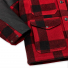 Filson Mackinaw Wool Double Coat Red Black Classic Plaid front pocket