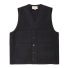Filson Mackinaw Wool Vest Charcoal