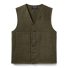 Filson Mackinaw Wool Vest Forest Green front