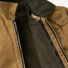 Filson Mackinaw Wool Vest Liner Forest Green zip in close-up