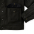 Filson Mackinaw Wool Work Jacket Peak Black front pocket