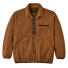 Filson Pile Fleece Pullover Whiskey front