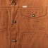 Filson Ranger Short Cruiser Bourbon Snap-secure front