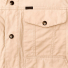 Filson Ranger Short Cruiser Quail Tan front pocket detail