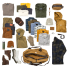 Filson Rugged Twill Duffle Bag Large Tan packing