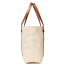 Filson Rugged Twill Large Open Tote Bag Feather Grey side