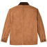 Filson Rustic Canvas Barn Coat Whiskey back