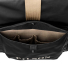 Filson All-Weather Backpack Black/Covert flapped front pocket