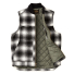 Filson Spokane Insulated Work Vest Charcoal Ombre Inside quilted insulation