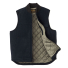 Filson Spokane Insulated Work Vest Navy Inside quilted insulation