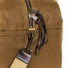Filson Tin Cloth Medium Duffle Bag Dark Tan side close-up