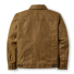 Filson Tin Cloth Short Lined Cruiser Jacket Dark Tan back