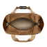 Filson Tin Cloth Small Duffle Bag Dark Tan inside